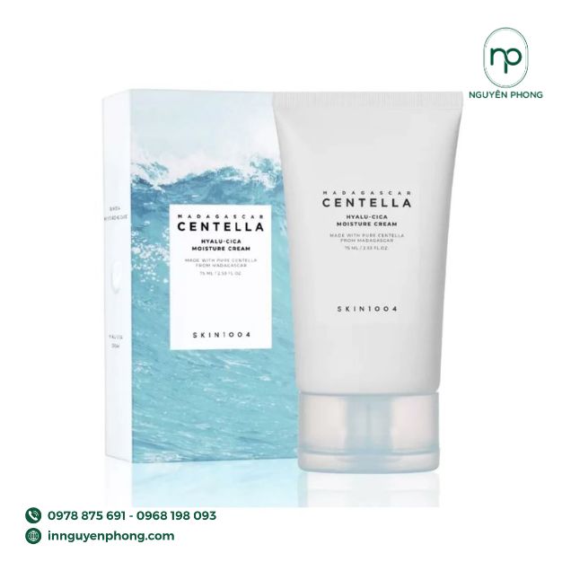 phối màu nhẹ nhàng cho sản phẩm skincare
